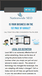 Mobile Screenshot of nationwideseo.com